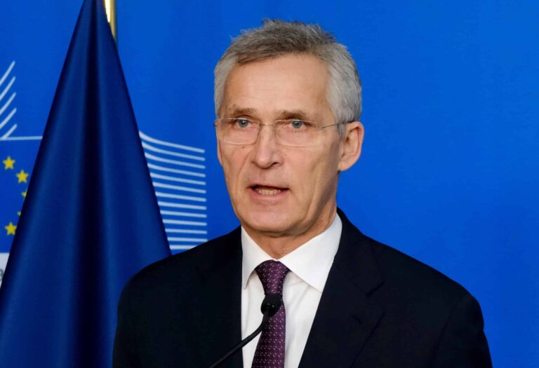 Nato,Secretary,General,Jens,Stoltenberg,And,Eu,Commission,President,Ursula