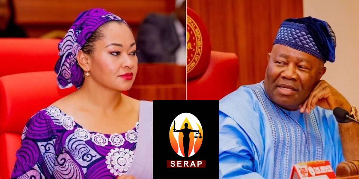 Senator Natasha Akpoti-Uduaghan and Akpabio - 1