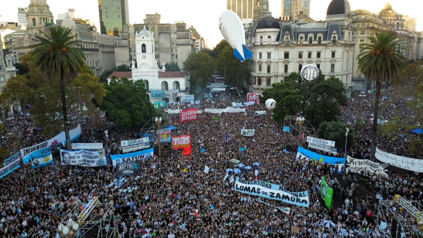 Argentina Austerity Protest
