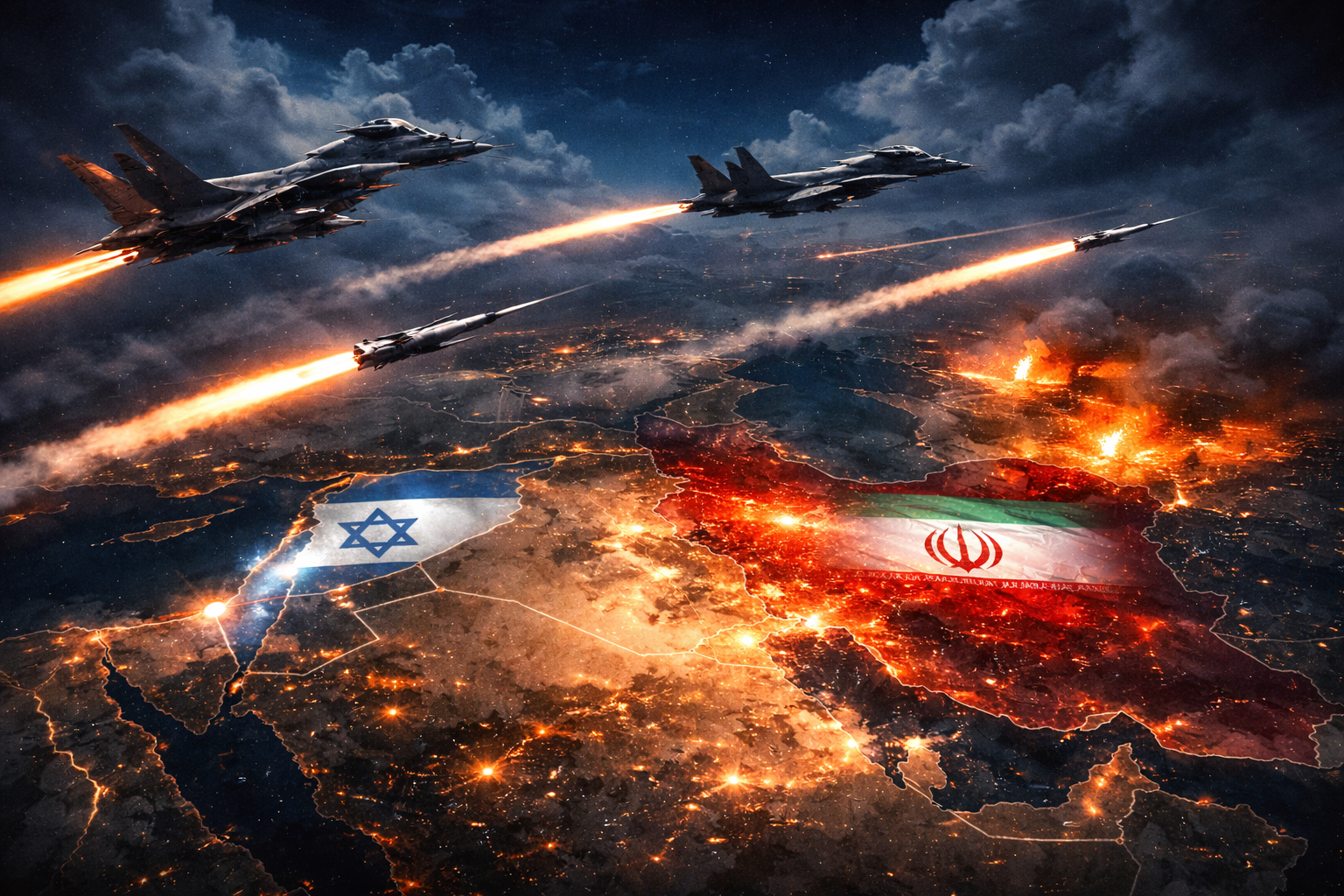 US Israel Iran War Escalates Across Middle East