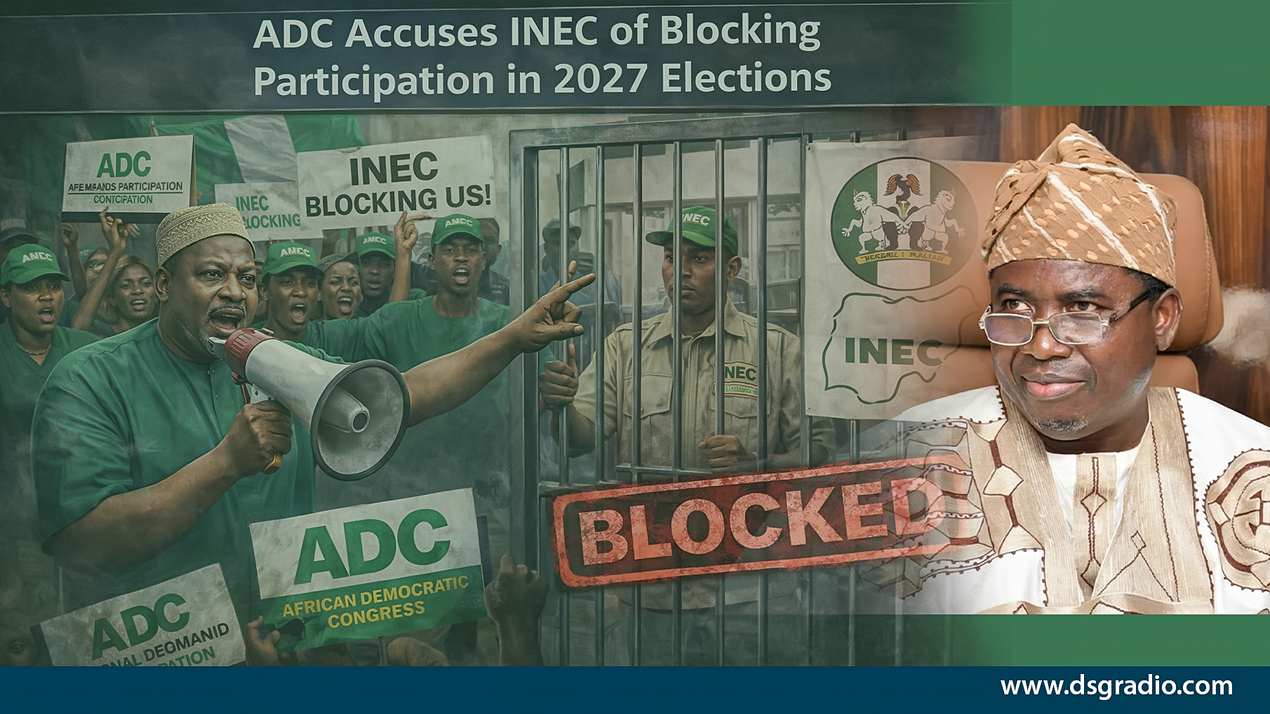 INEC ADC 2027 Election Dispute Deepens in Nigeria