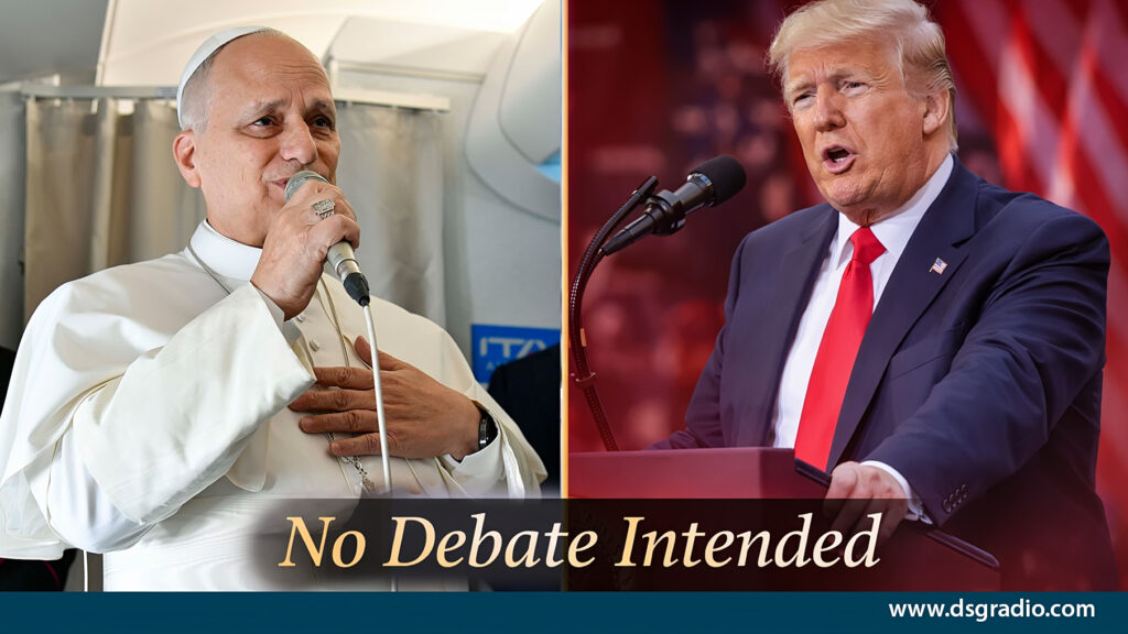 Pope Leo Trump Dispute Africa Trip Focus Clarified