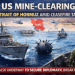 US Mine-Clearing Strait of Hormuz Amid Ceasefire Talks