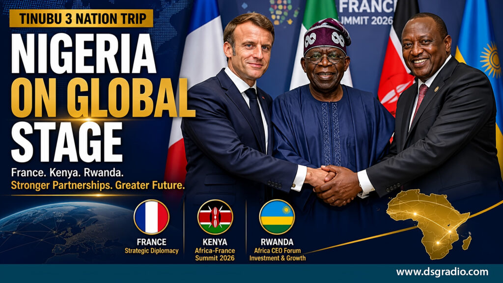 Tinubu 3 Nation Trip Targets France, Kenya, Rwanda Deals (1)